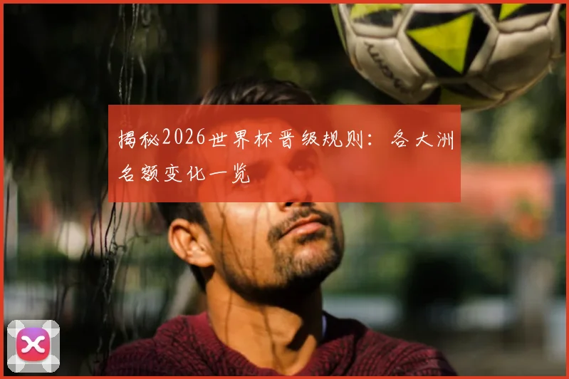 揭秘2026世界杯晋级规则：各大洲名额变化一览